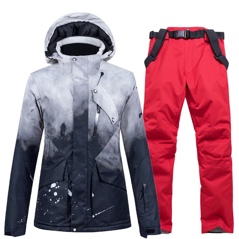 

CP Skiing jackets and pants Men and women ski suit Snowboarding sets Very Warm Windproof Waterproof Snow outdoor Winter Clothes