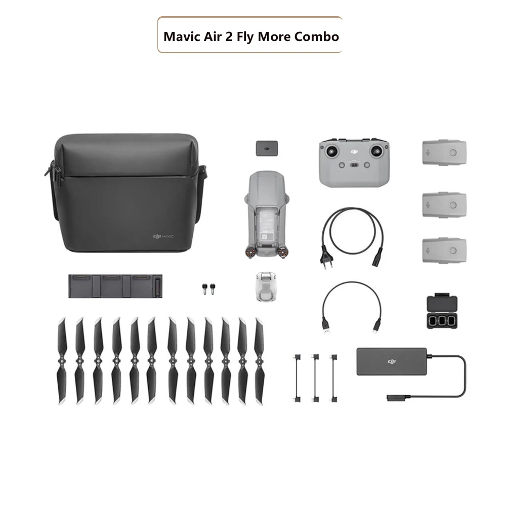

DJI Mavic Air 2 /Mavic Air 2 fly more combo drone with 4k camera 34-min Flight Time 10km 1080p Video Transmission Newest