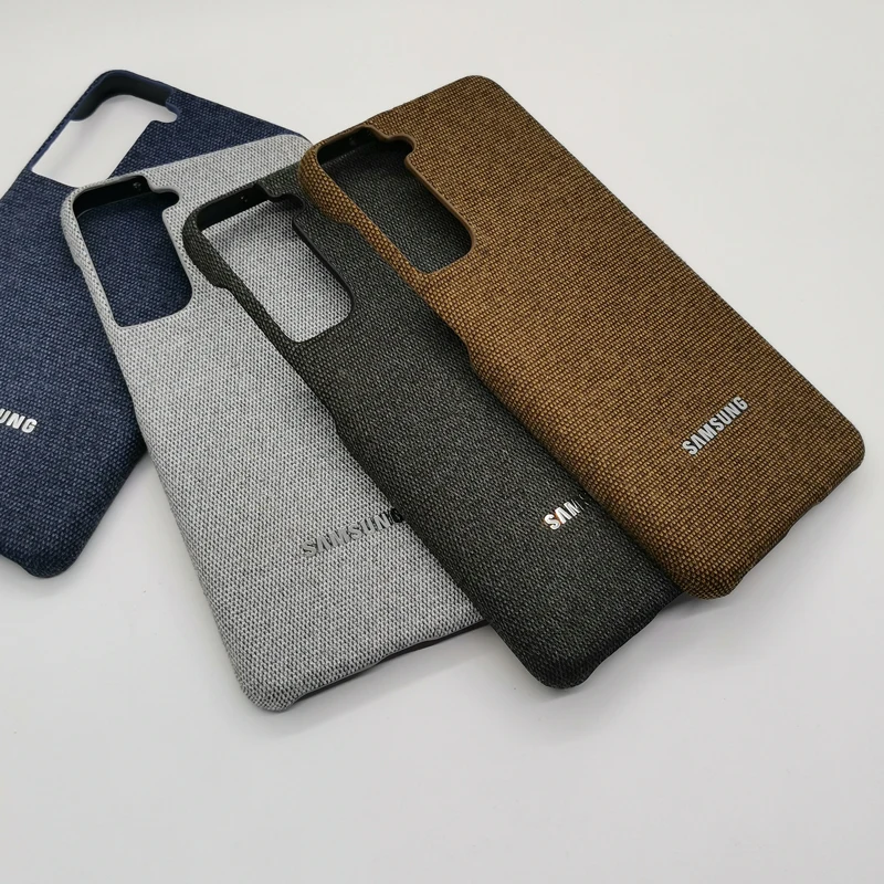 Чехол для Samsung Galaxy S20 S21 Plus Note 20 Ultra Hiha Холщовый с рисунком защитный чехол + S21Ultra S20FE