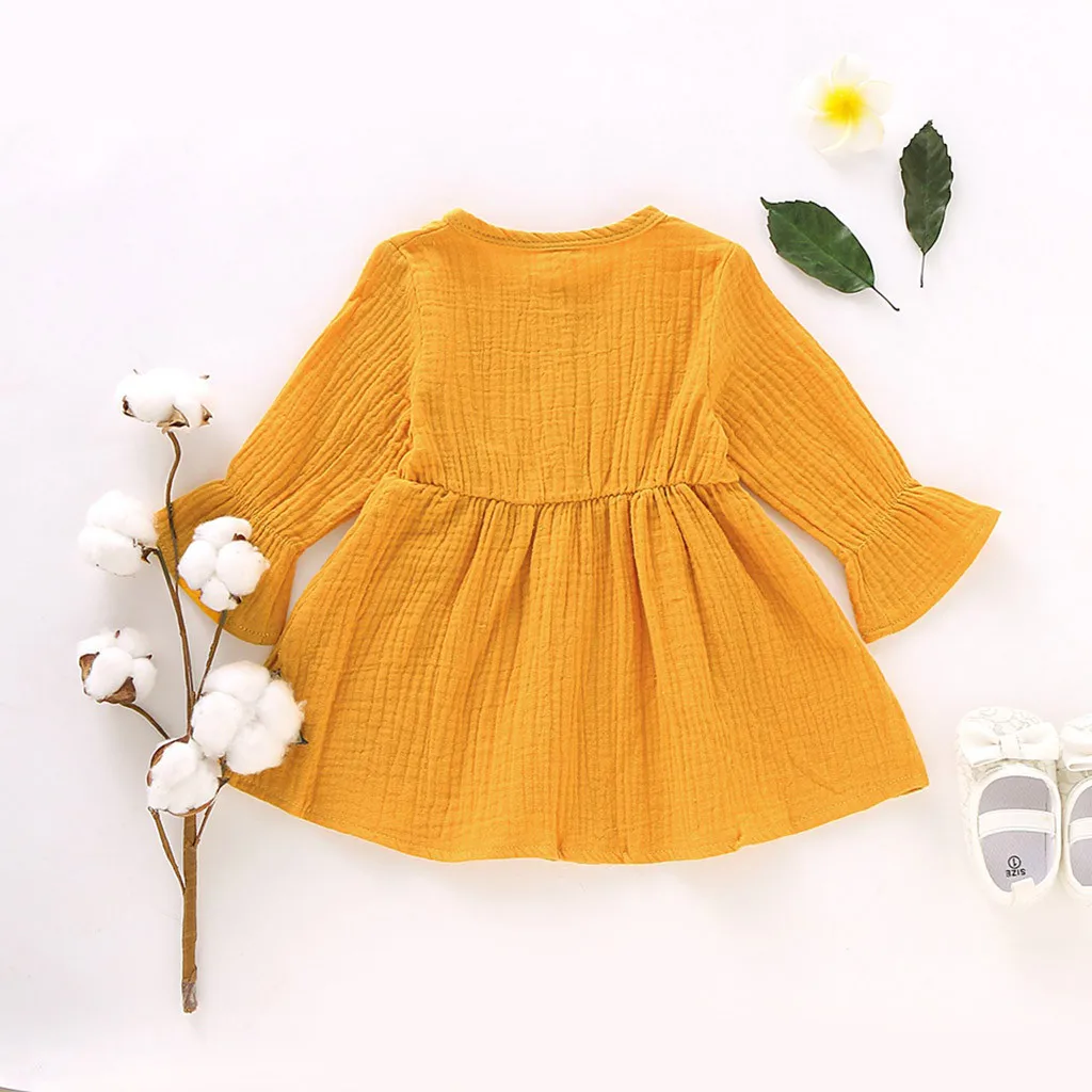 Платье для девочек vestidos, Детские платья для девочек, vestido infantil, рождественское платье на Хэллоуин vestido menina, однотонное платье с длинными рукавами, Z4