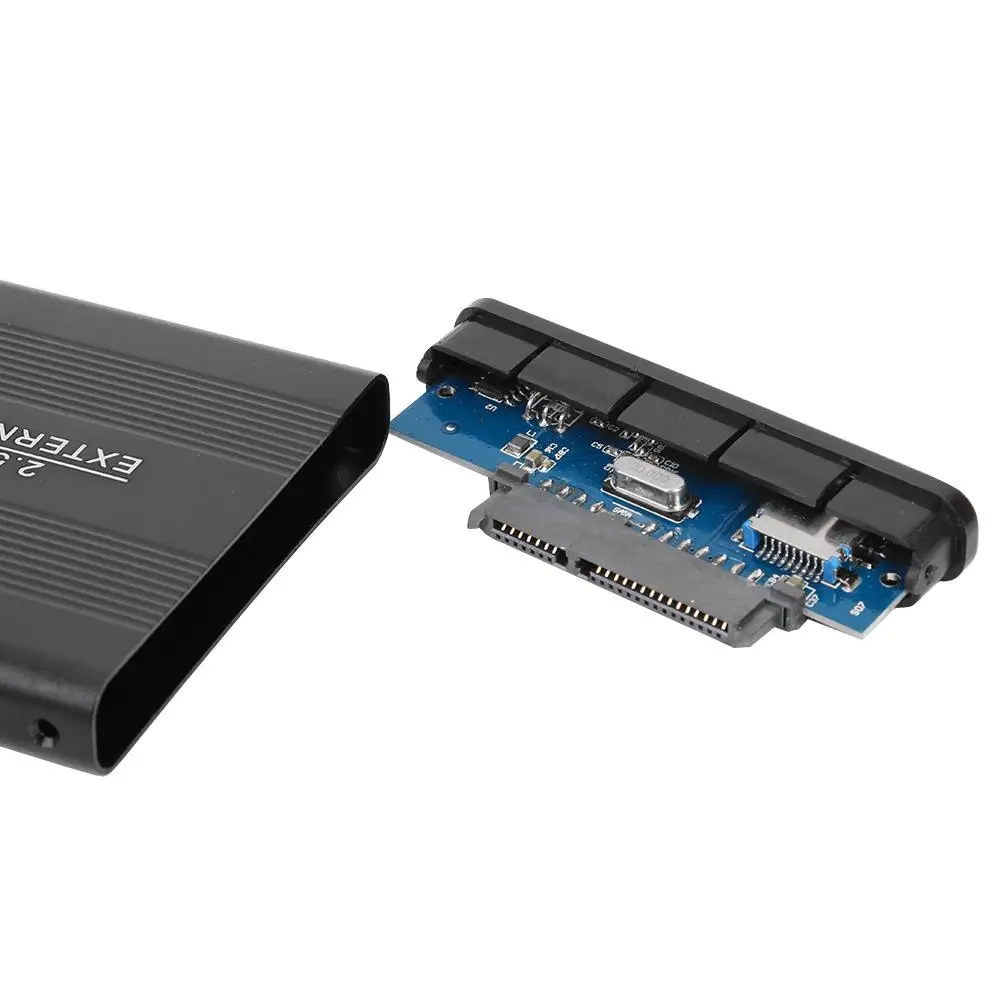 2 5 дюйма SSD коробка для жесткого диска Внешний USB 3 0 SATA Порты и разъёмы Алюминий из