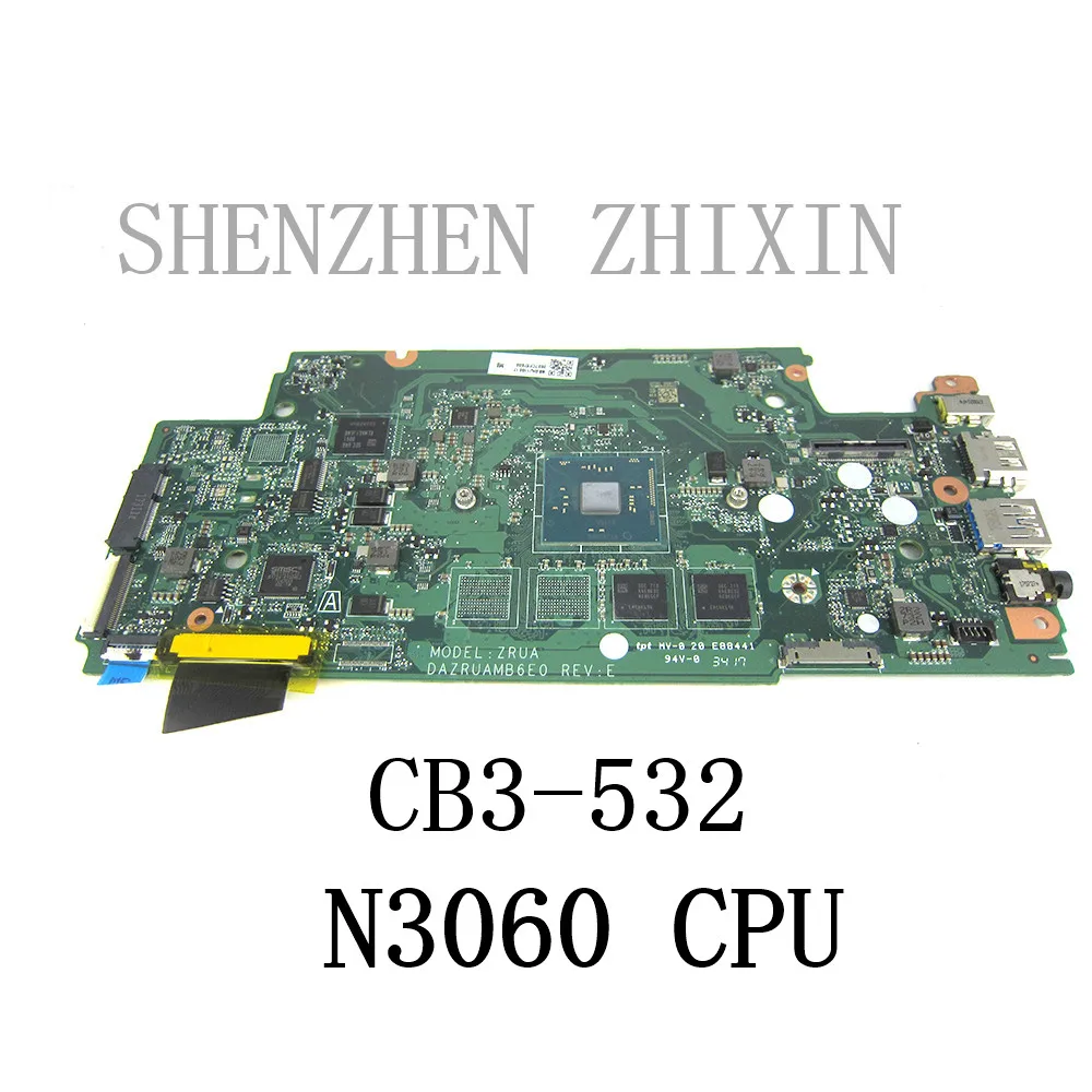 Материнская плата для ноутбука ACER CHROMEBOOK CB5-532 N3060 CPU 2GB RAM DAZRUAMB6E0 NBGHJ110017 - купить по