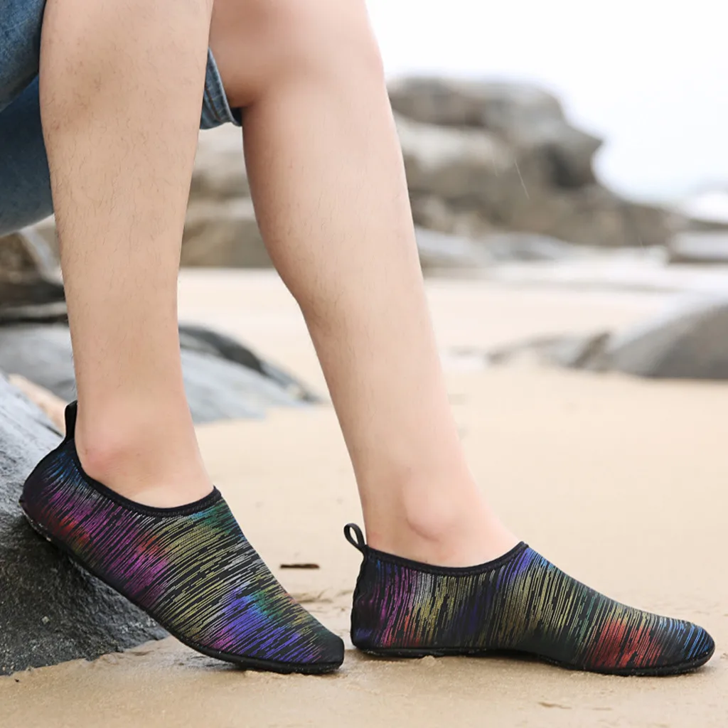 Мужская обувь повседневная спортивная быстросохнущая пляжная носки для йоги