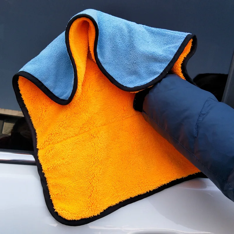 Auto Care 45x38cm супер толстый плюшевый микрофибра коралловый флис ткань для чистки