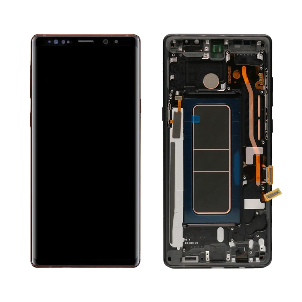 Оригинальный чехол для SAMSUNG Galaxy Note 9 ЖК дисплей с сенсорным экраном дигитайзер в