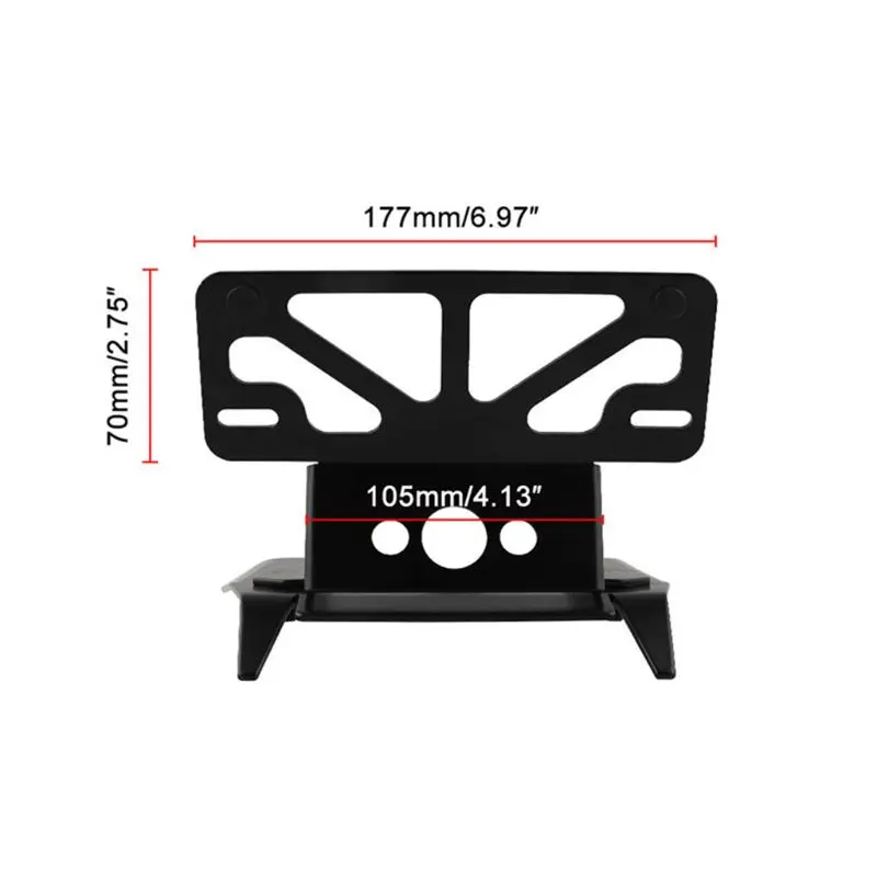 

Motorcycle Personalized License Plate Frame Aluminum Alloy Bracket Durable Motorsports Eliminator for Honda for Grom