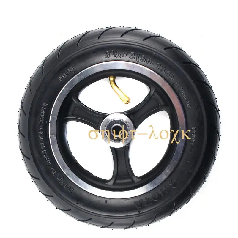 

8 1/2x2 (50-134) Inenr Tube Outer Tire Hub 8.5x2 Pneumatic Tyre Wheel for INOKIM Night Series Electric Scooter Baby Carriage