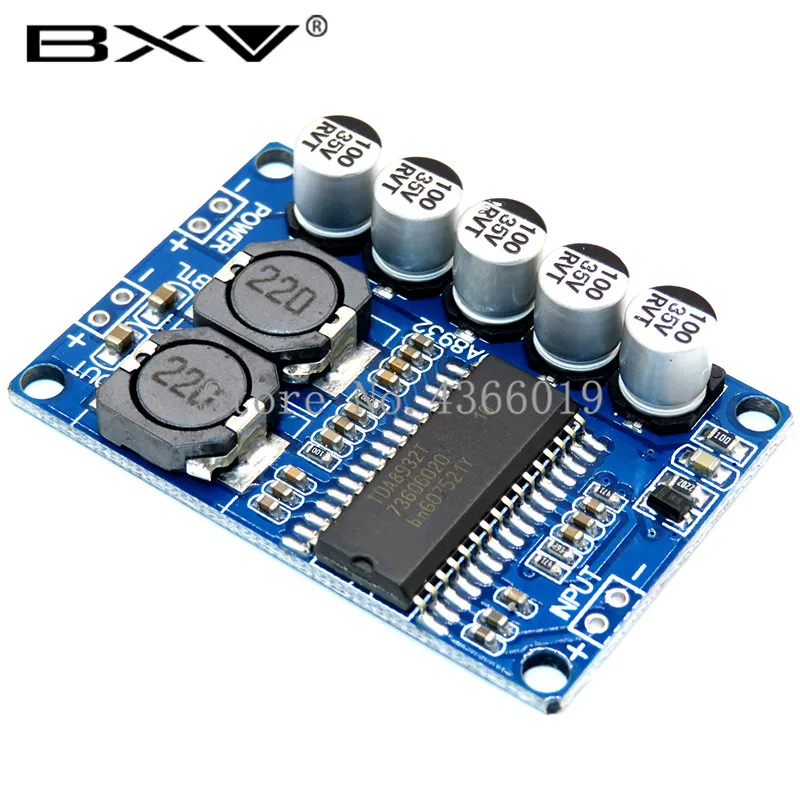 Цифровой усилитель мощности модуль 35 Вт моно высокой TDA8932 низкое