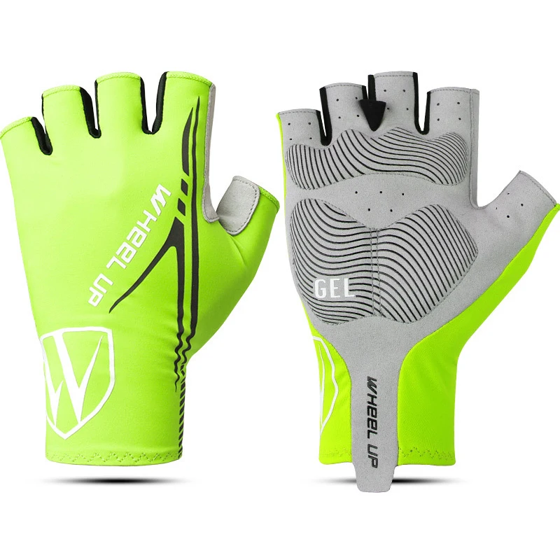 Перчатки для велоспорта с полупальцами дышащие амортизирующие MTB мотоциклетные