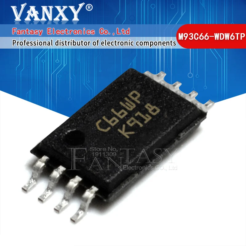10 шт Φ 93C66 TSSOP C66WP M93C66-WDW6TP 508WP 95080 M95080 TSSOP-8 532WK