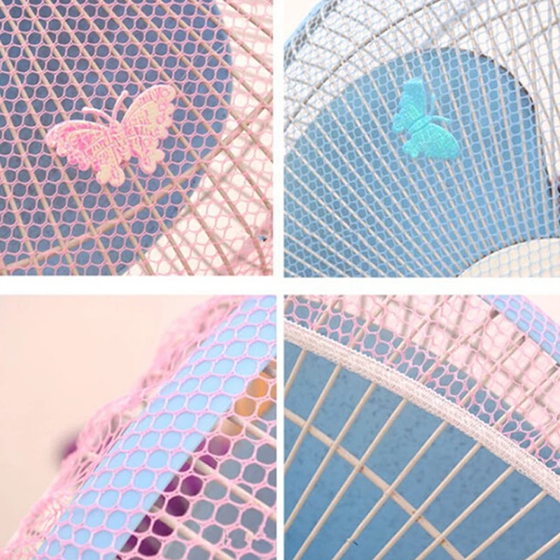 Funda protectora antipolvo para ventilador, cuerda de nailon de seguridad para ni&ntilde;os y beb&eacute;s, 2019-4