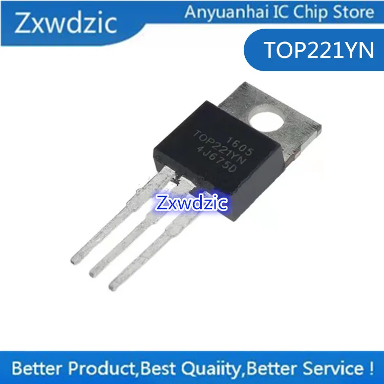 

10pcs 100% New Imported Original TOP221YN TO-220 Power Switch IC TOP221