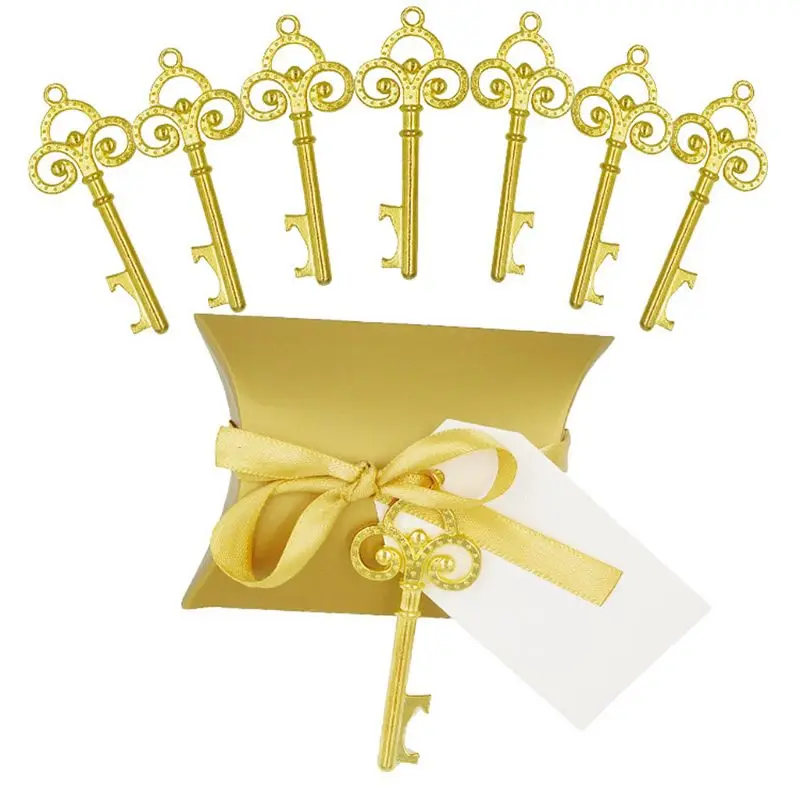 10 шт./партия Новые Креативные открывалки для бутылок с коробкой конфет брелок