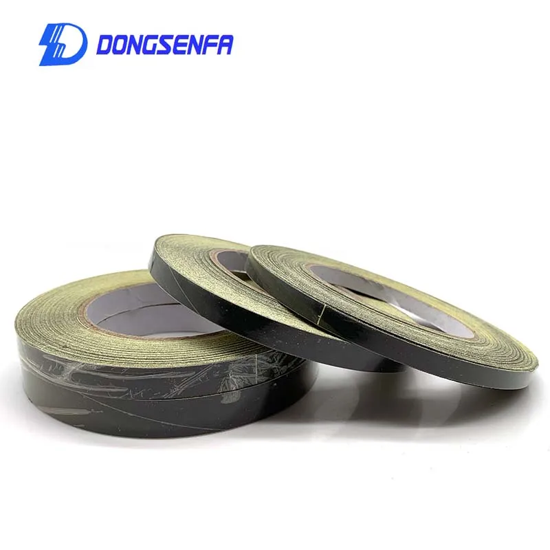 DONGSENFA 30 м/рулон черная ацетатная ткань одиночная клейкая лента для ремонта