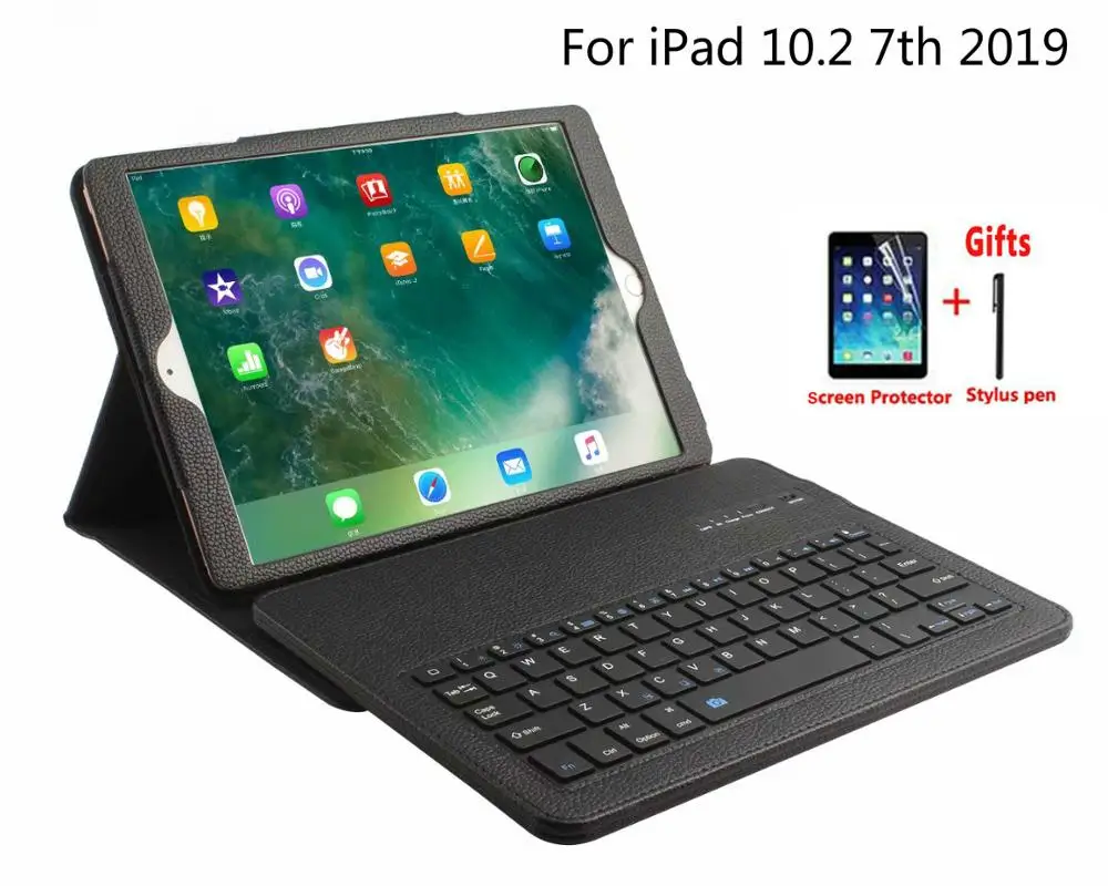 Чехол из искусственной кожи для iPad 10 2 7 го поколения A2200 A2198 A2232 A2197|Чехлы планшетов