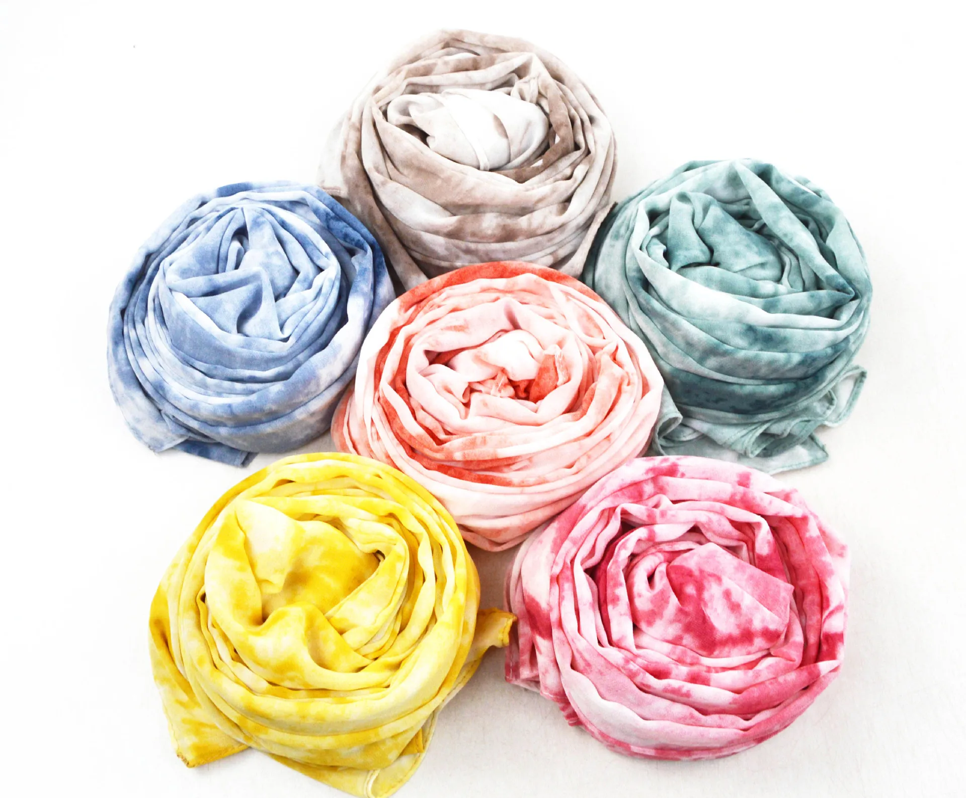 

J3 50pcs High quality tie dyed chiffon scarf shawls maxi hijab long muslim head wrap long scarves/scarf