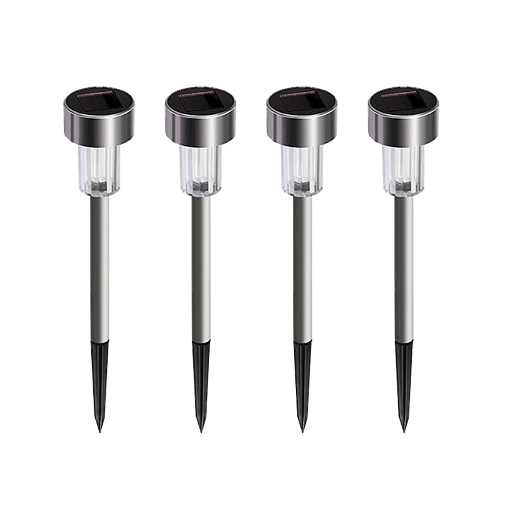 Садовый светодиодный фонарик из нержавеющей стали водонепроницаемый светильник