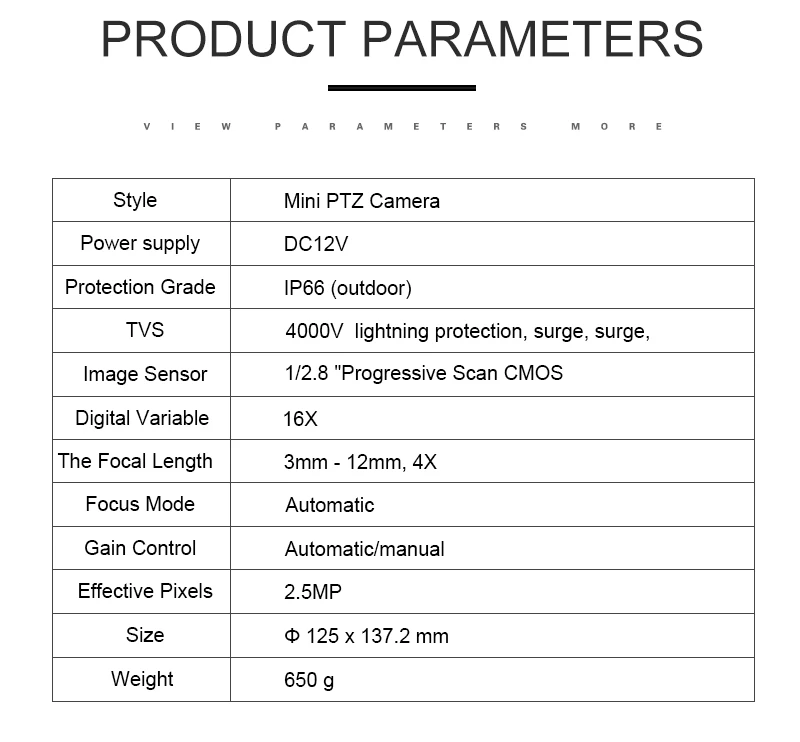 HIKVISION DS-2DC2204IW-D3/W 2MP IP камера WiFi мини PTZ камера с ИК 30 м Поддержка ONVIF/SD слот для карт P2P приложение мобильное управление