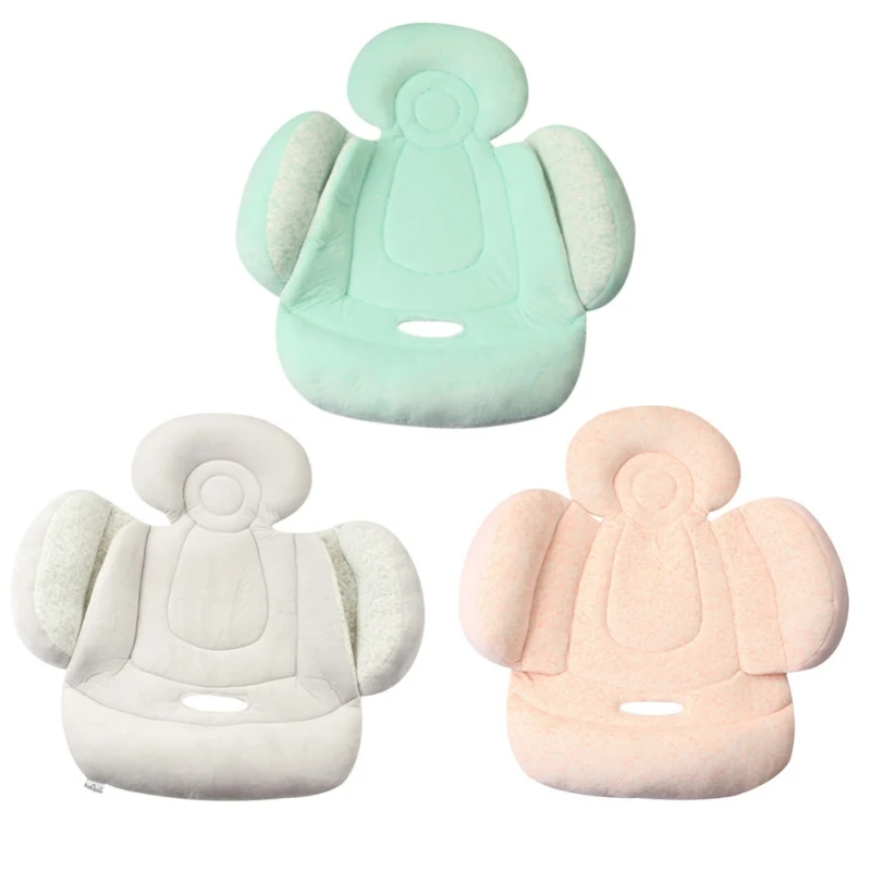 

Подушечка Для сиденья детской коляски Всесезонная универсальная подушка для толкателя, Детская Хлопковая подушка для сиденья, толстая осе...