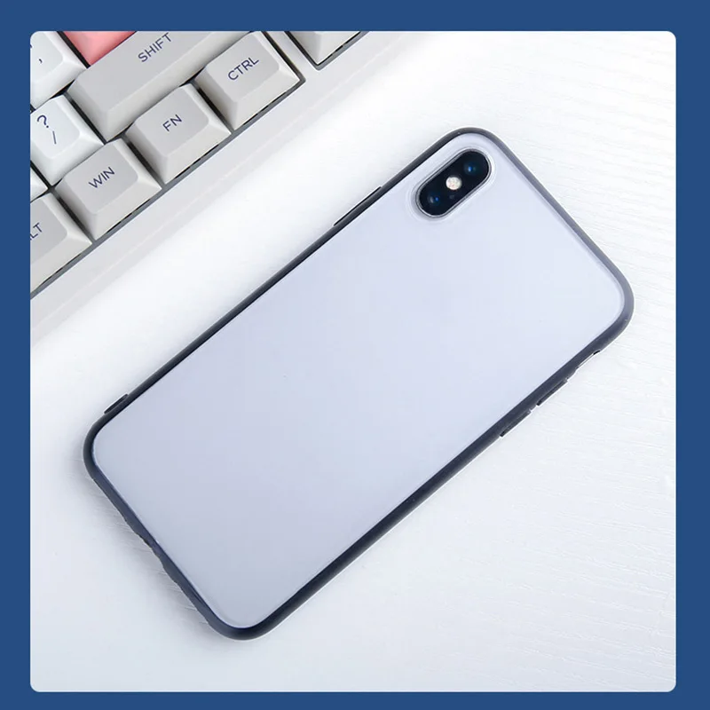 Роскошный прозрачный матовый мягкий чехол из ТПУ для мобильного телефона INFINIX S4