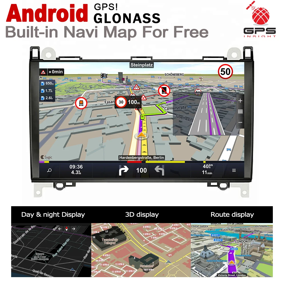 Android 7 0 up IPS Автомобильный плеер для Mercedes Benz B Class W245 2005 ~ 2011 NTG оригинальный стиль радио gps навигация Bluetooth
