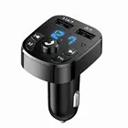 FM-трансмиттер автомобильный с поддержкой Bluetooth 5,0 и двумя USB-портами