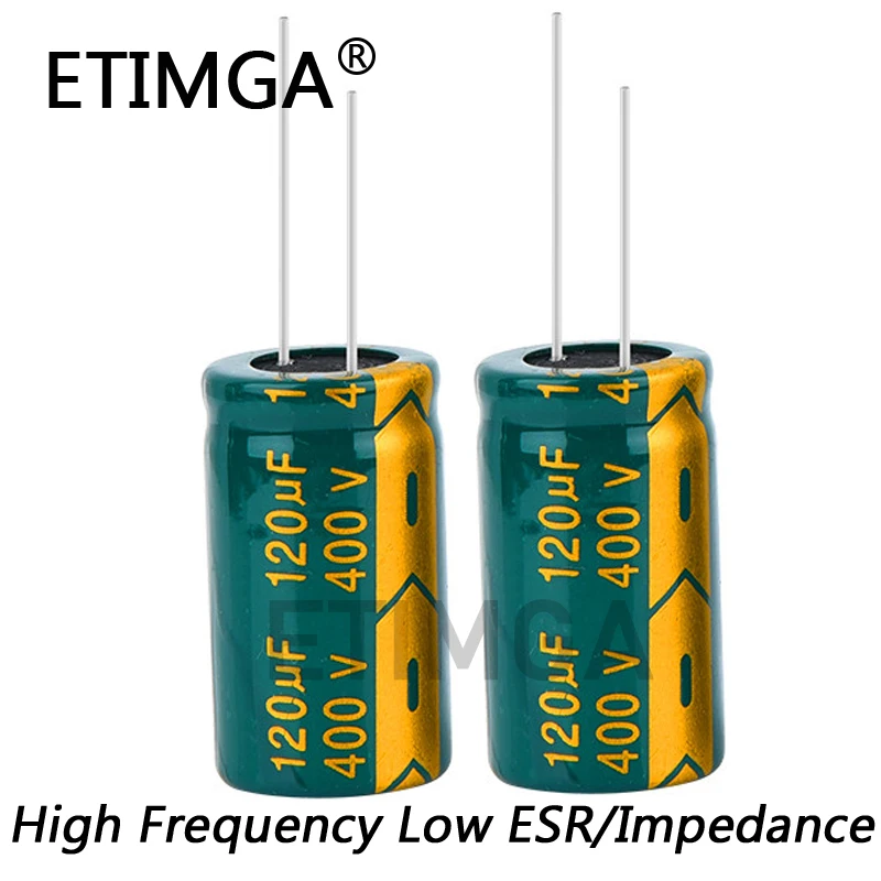 

6PCS/LOT 400V 120UF High Frequency Low Impedance 400V120UF Aluminum Electrolytic Capacitor Size 18*30 20%