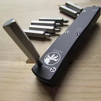 cnc 416 stainless steel microtec mt utx 70 utx70 knife handle screws screwdriver rivet screw nail removal tool repair diy making