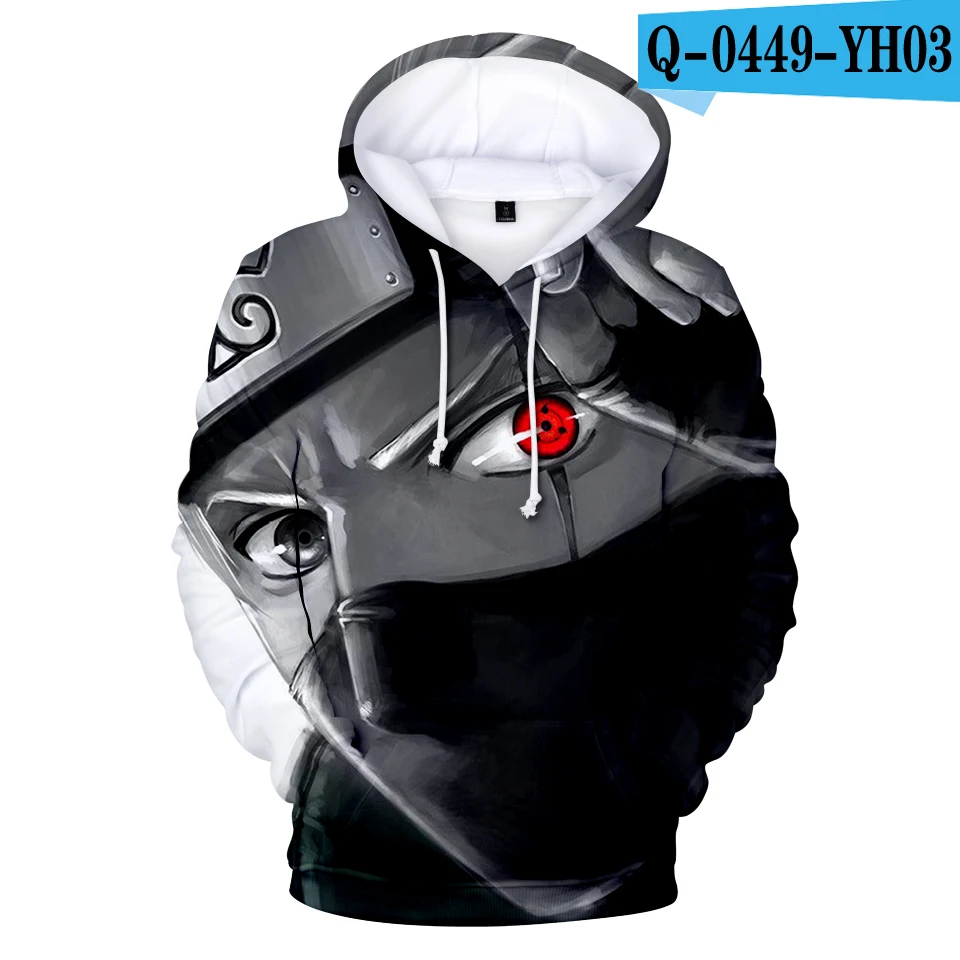 Толстовка Аниме С Капюшоном Akatsuki Детская толстовка для взрослых с 3D принтом