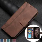 Матовый кожаный флип-чехол для iPhone 13 Pro 12 Mini 11 XS Max XR X, чехол-кошелек с держателем для карт для iPhone SE 2020 7 8 6 6S Plus, чехол