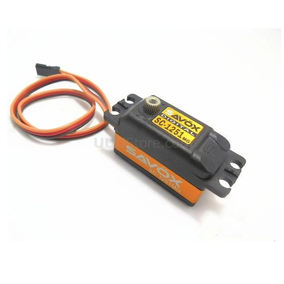 Низкопрофильный высокоскоростной металлический сервопривод SAVOX SC-1251MG 9 0 кг при 6