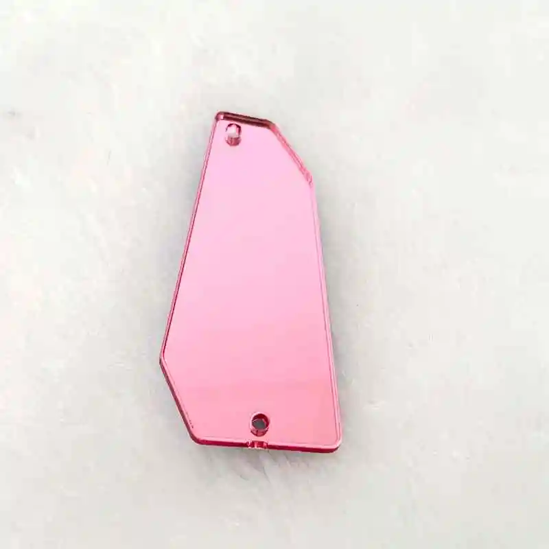 Многоразовые прозрачные кристаллы швейное зеркало стразы аппликация с плоской