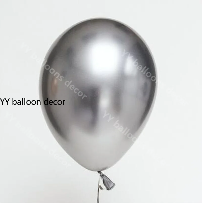 117 шт. персиковый Макарон Шар АРКА гирлянда 4D металлическая Хромовая Серебряная