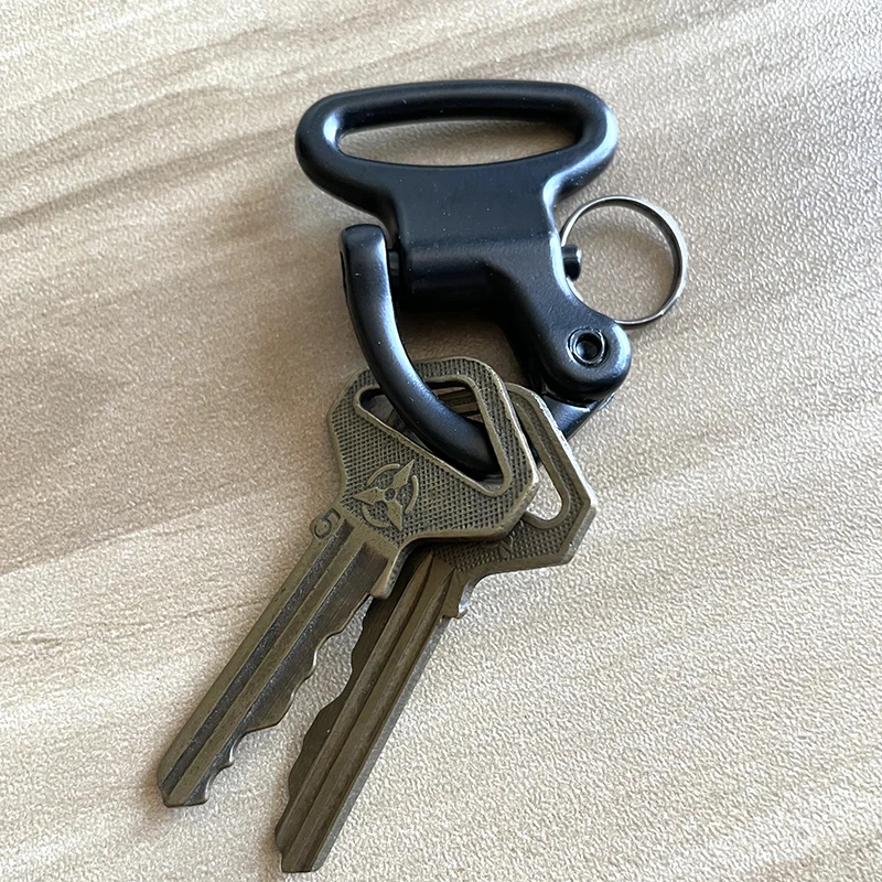 3Pcs outdoor EDC backpack strap clasp Quickdraw Carabiner camp water bottle hanger tactical holder hook