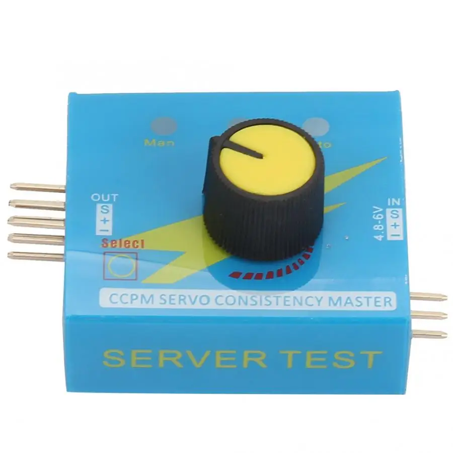 Мульти тестер сервоприводов 3CH ECS consistance Speed Controler Мощный канал CCPM Meter Master Checker RC Dron