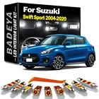 Светодиодный внутренний светильник BADEYA Canbus для Suzuki Swift Sport 2004-2018 2019 2020 автомобильная лампа купольная карта лампа для чтения двери без ошибок