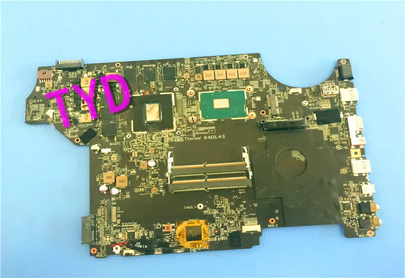 

Fast shipping for MSI GE62VR laptop motherboard ms-16jB1 MS-16JB W/ I7-7700HQ CPU and GTX1060M 100% fully tested