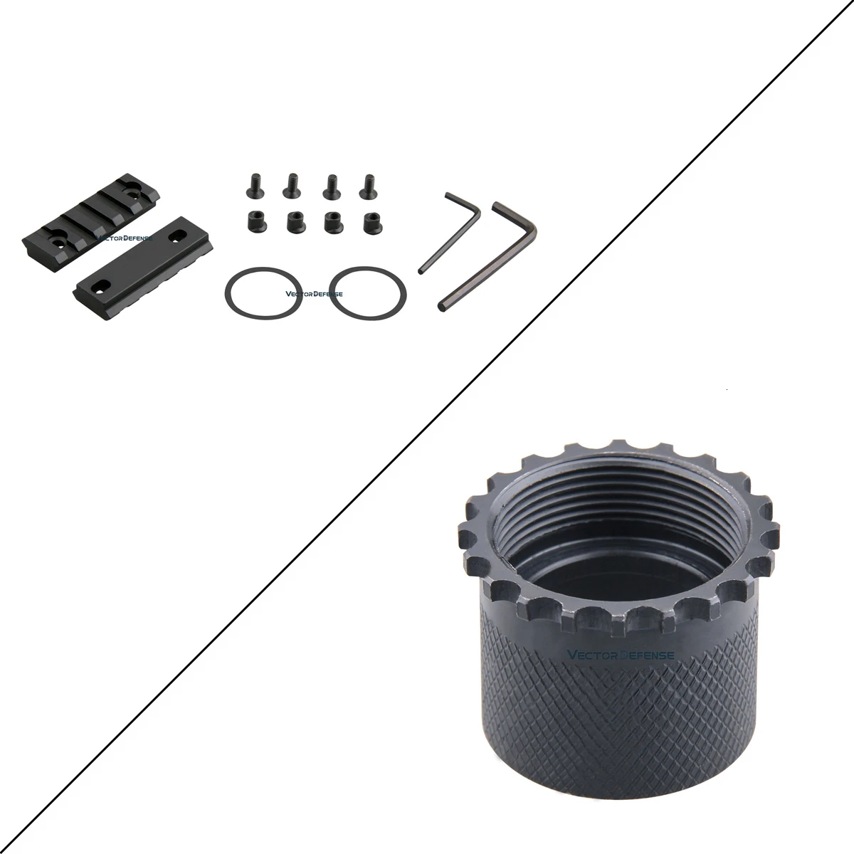 AR15 M4 M16 .223 Slim KeyMod Тактический 15 дюймовый свободный поплавок кронштейн с