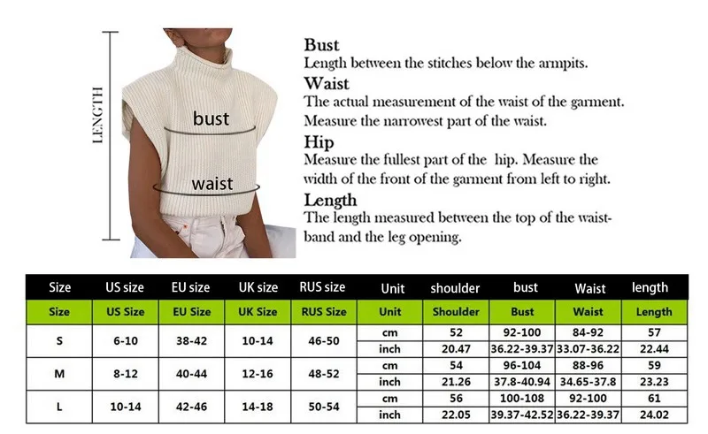 

2020 Turtleneck Sleeveless Vest Sweater Women 2020 Shoulder Pads Knitted Pullover Autumn Winter Jumper Casual Tops Fashion