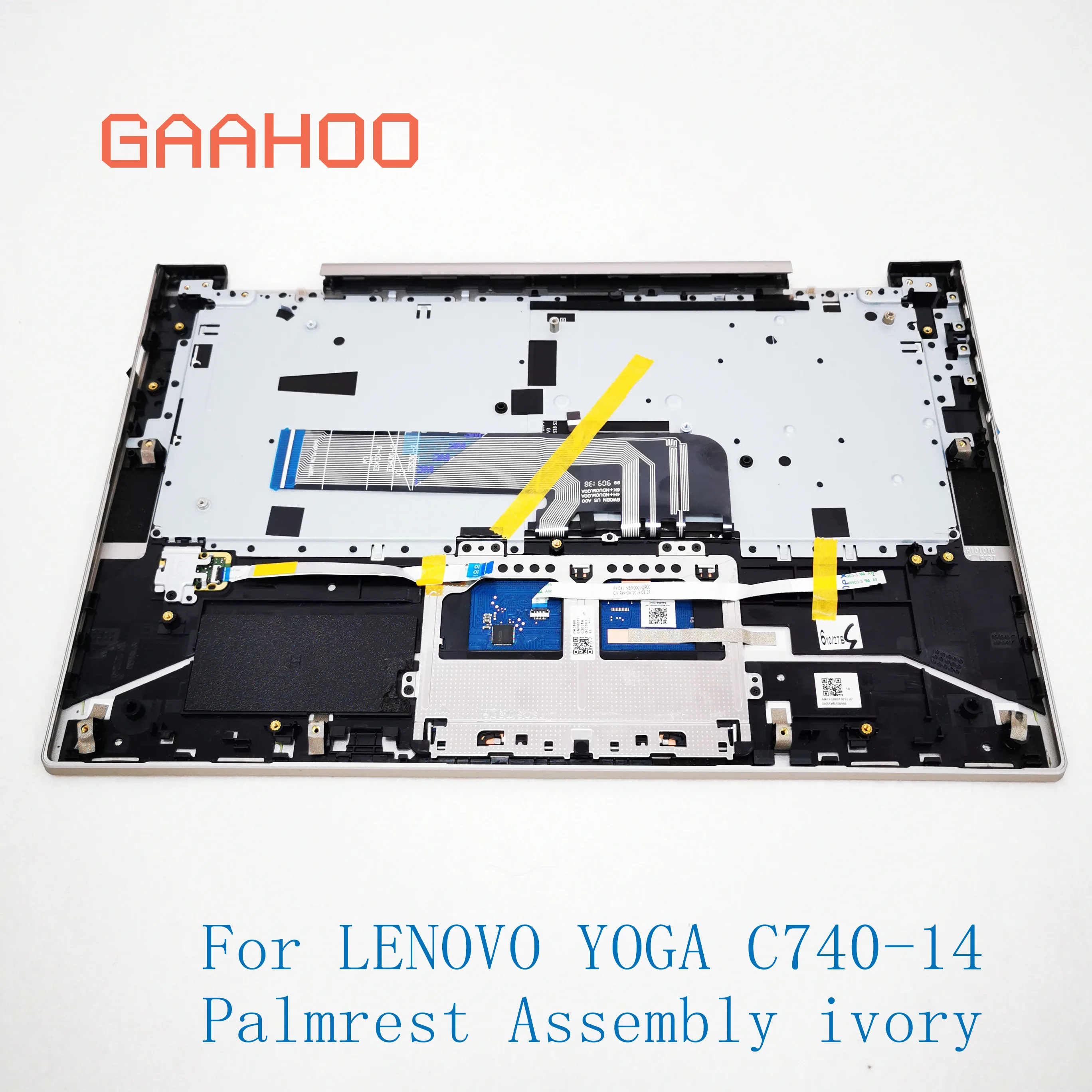 Нам IND Backligt клавиатура прозрачная защита для экрана LENOVO YOGA C740-14 и Упор рук в сборе