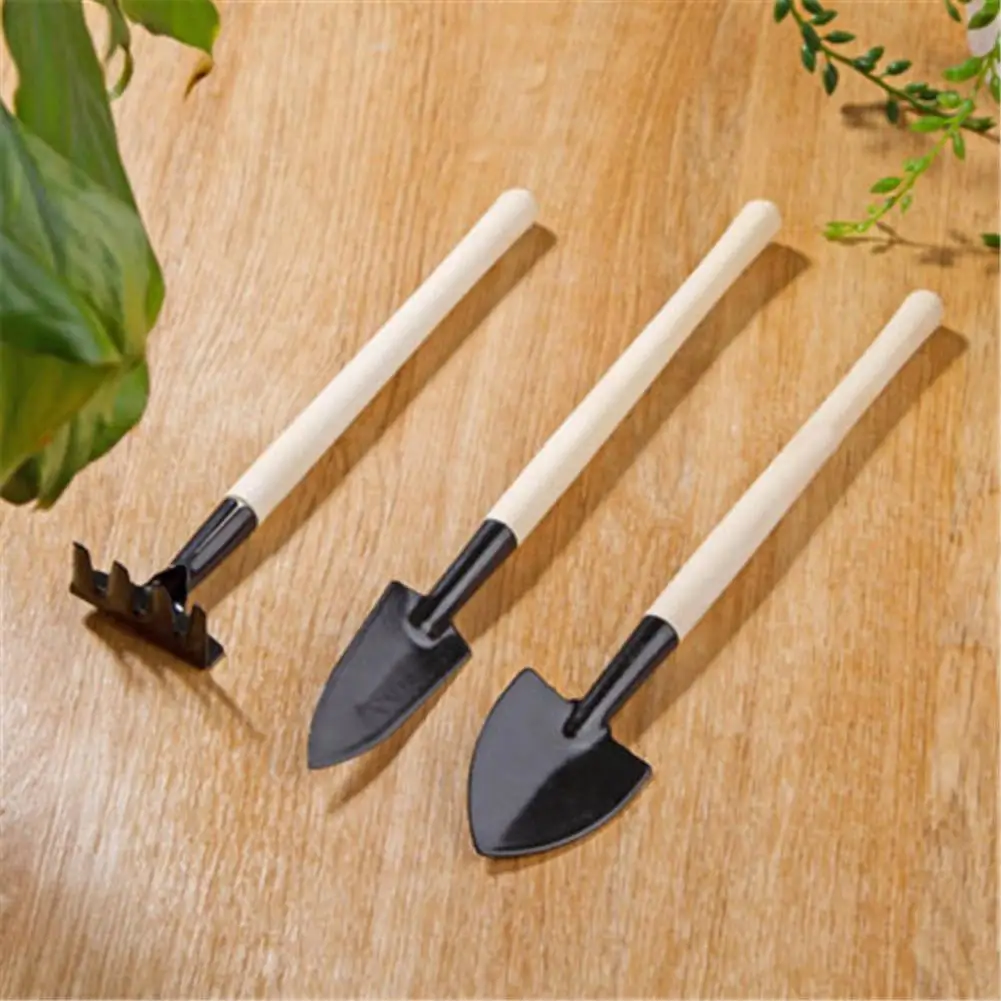 3 шт./компл. садовые аксессуары мини лопатка борона цветочный горшок лопаты для