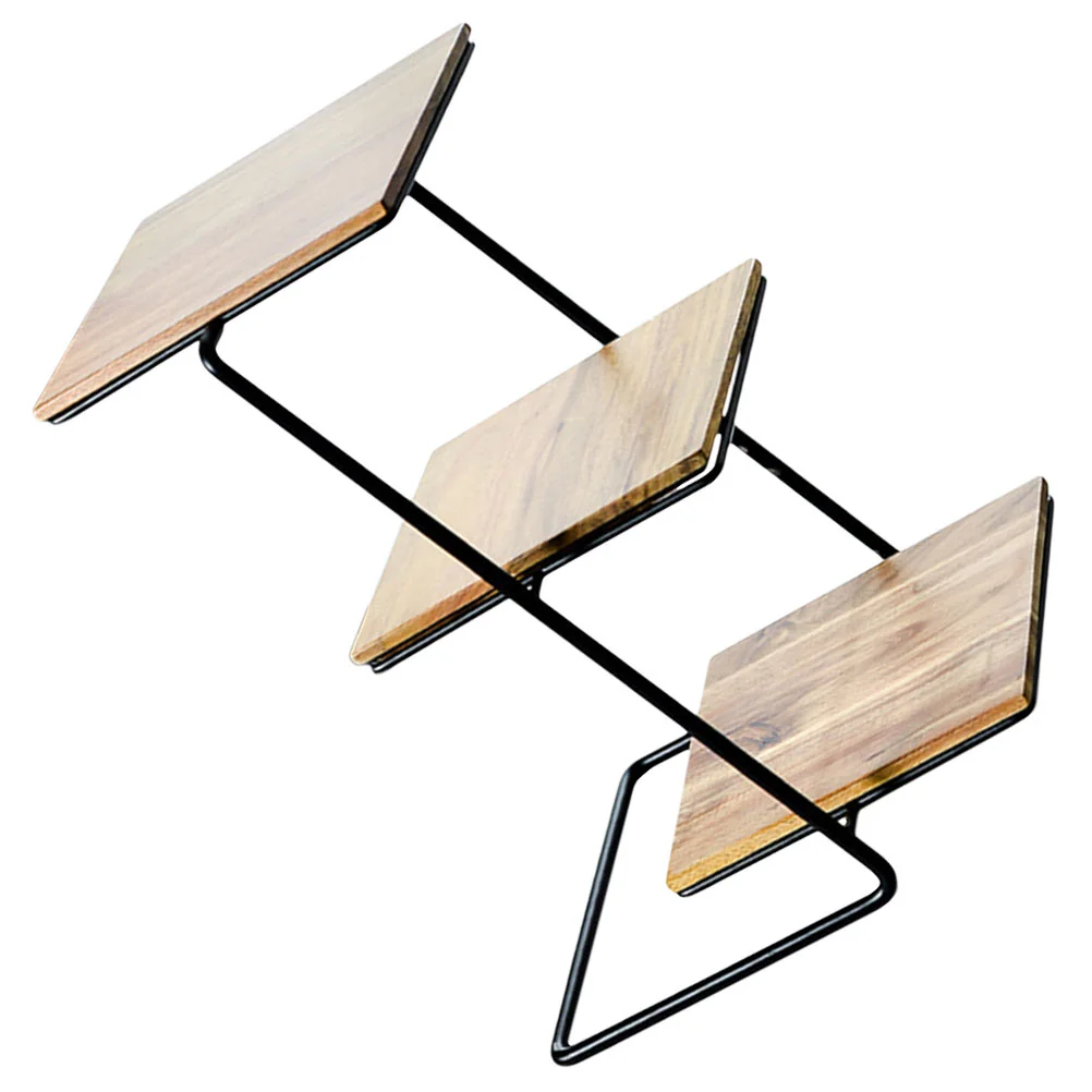 

1 Set of Decorative Cake Stand Cake Multi-layer Stand Three-layer Dessert Rack