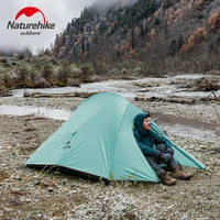 naturehike self standing cloud up 2 series tent 20d nylon ultralight professional series 2 man outdoor hiking tent with free mat