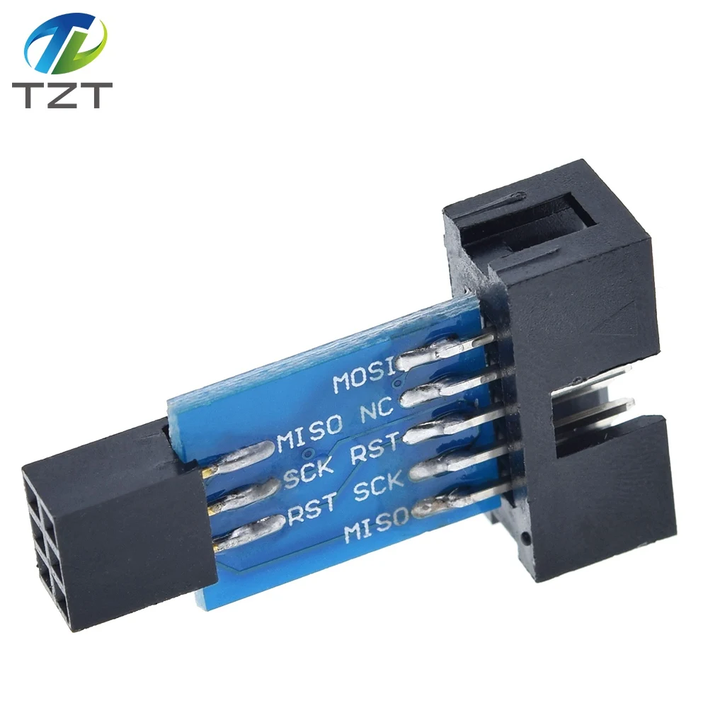 TZT 10 контактная 6 плата адаптера для AVRISP MKII USBASP STK500 высокое качество|pin 1|pin adapterpin pin |