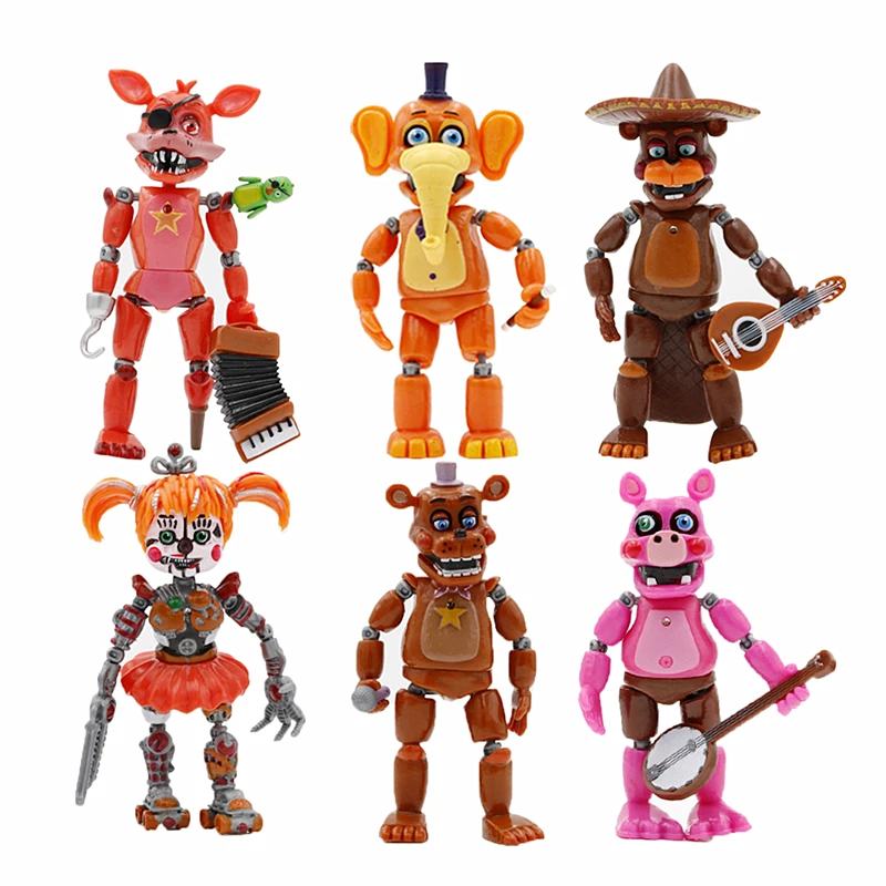 Набор игрушек из ПВХ пять ночей у Фредди | Игрушки и хобби