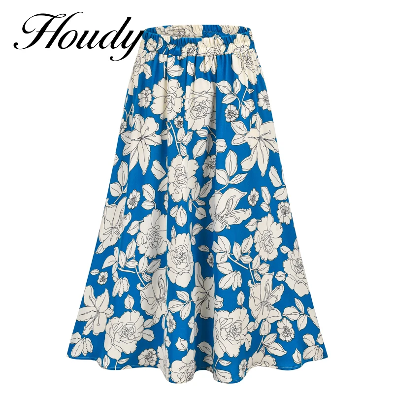 

Модная летняя пикантная мини-юбка с цветочным принтом в стиле бохо, Женская бандажная модная короткая юбка с высокой талией и оборками для ж...