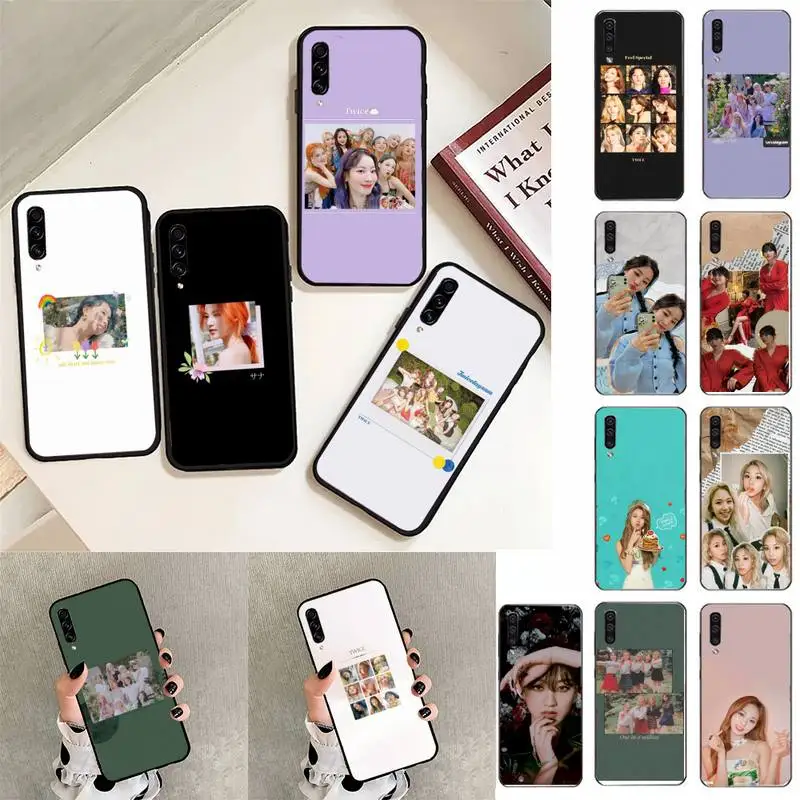 

Twice Girls Phone Case For Samsung Galaxy A30 A20 S20 A50S A30S A71 A10 A10S A6 plus Fundas Coque Bumper