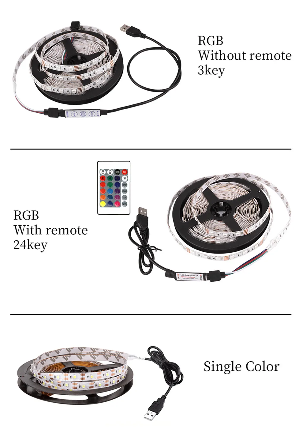 Светодиодная лента 2835smd usb водонепроницаемый гибкий светодиодный светильник 1 м 2