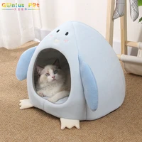 dog cat bed nest comfortable washable breathable warm soft house for dog kitten cat supplies accessories dropshipping gonius pet