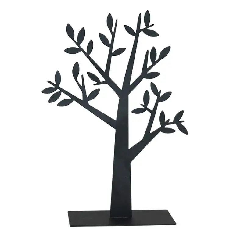 Романтическая Подвесная подставка в форме дерева для ювелирных изделий сережек